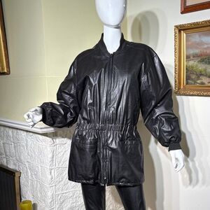 Vintage Jantzen Faux Leather Jacket